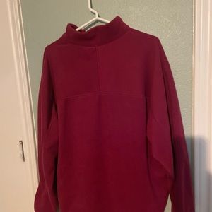 Lulu Lemon Men oversized-fit fleece half zip size medium